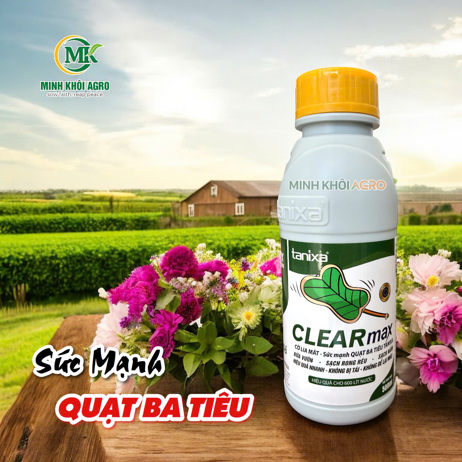 Phân bón lá Clear Max - Chai 500ml